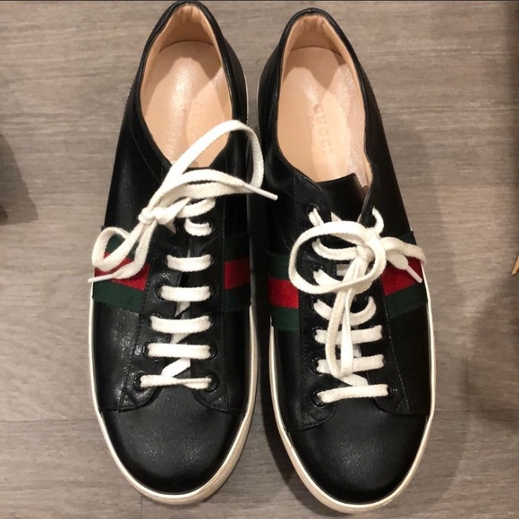gucci ace sneakers platform